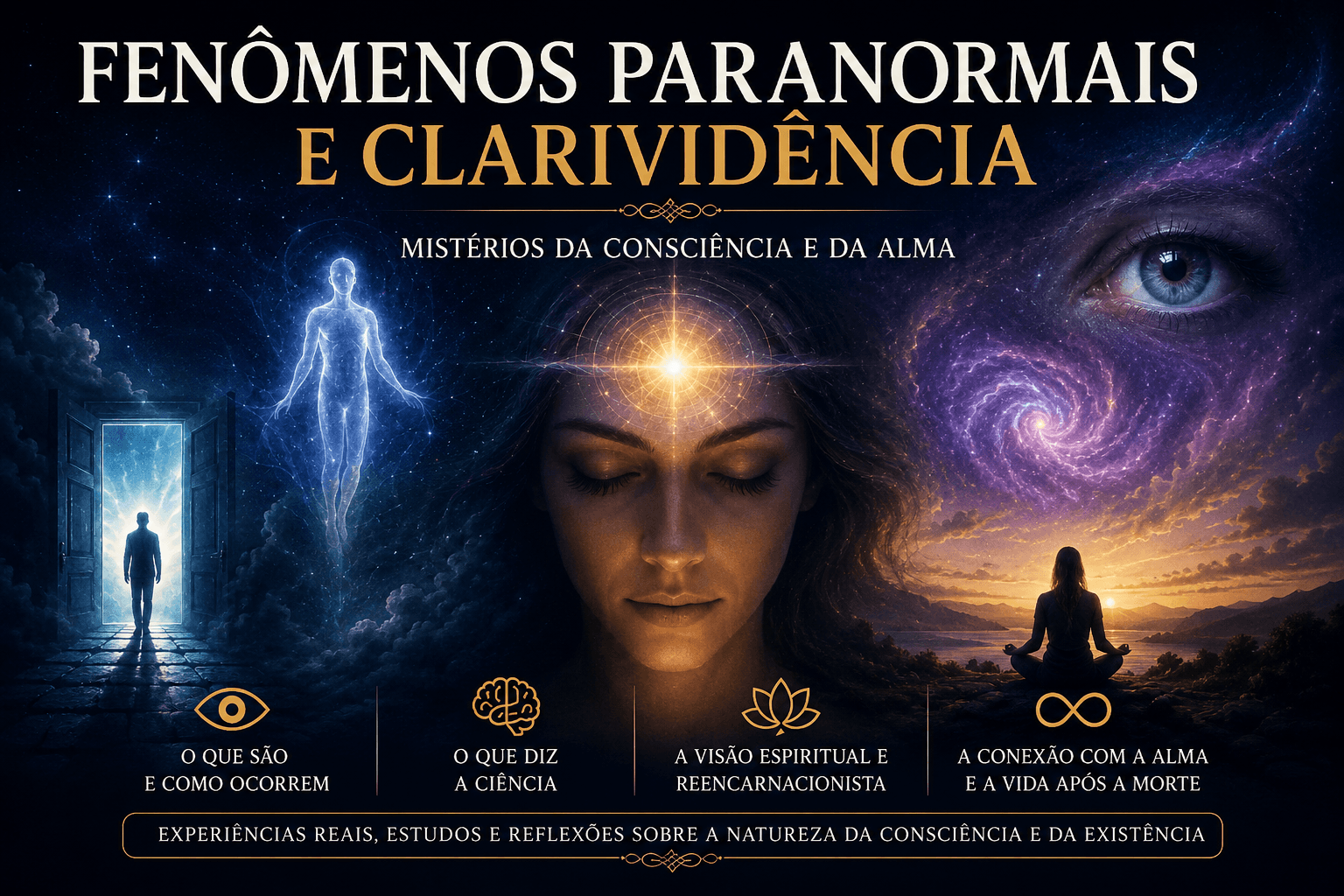 Fenômenos Paranormais e Clarividência: Mistérios da Consciência e da Alma