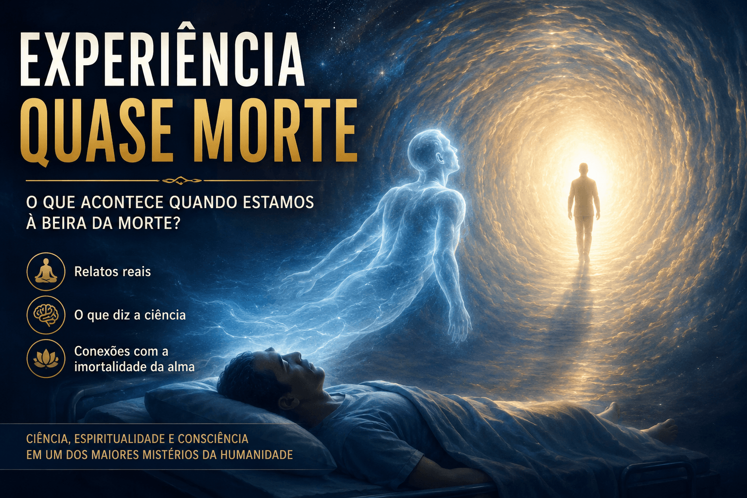Experiência Quase Morte: O que acontece quando estamos à beira da morte?