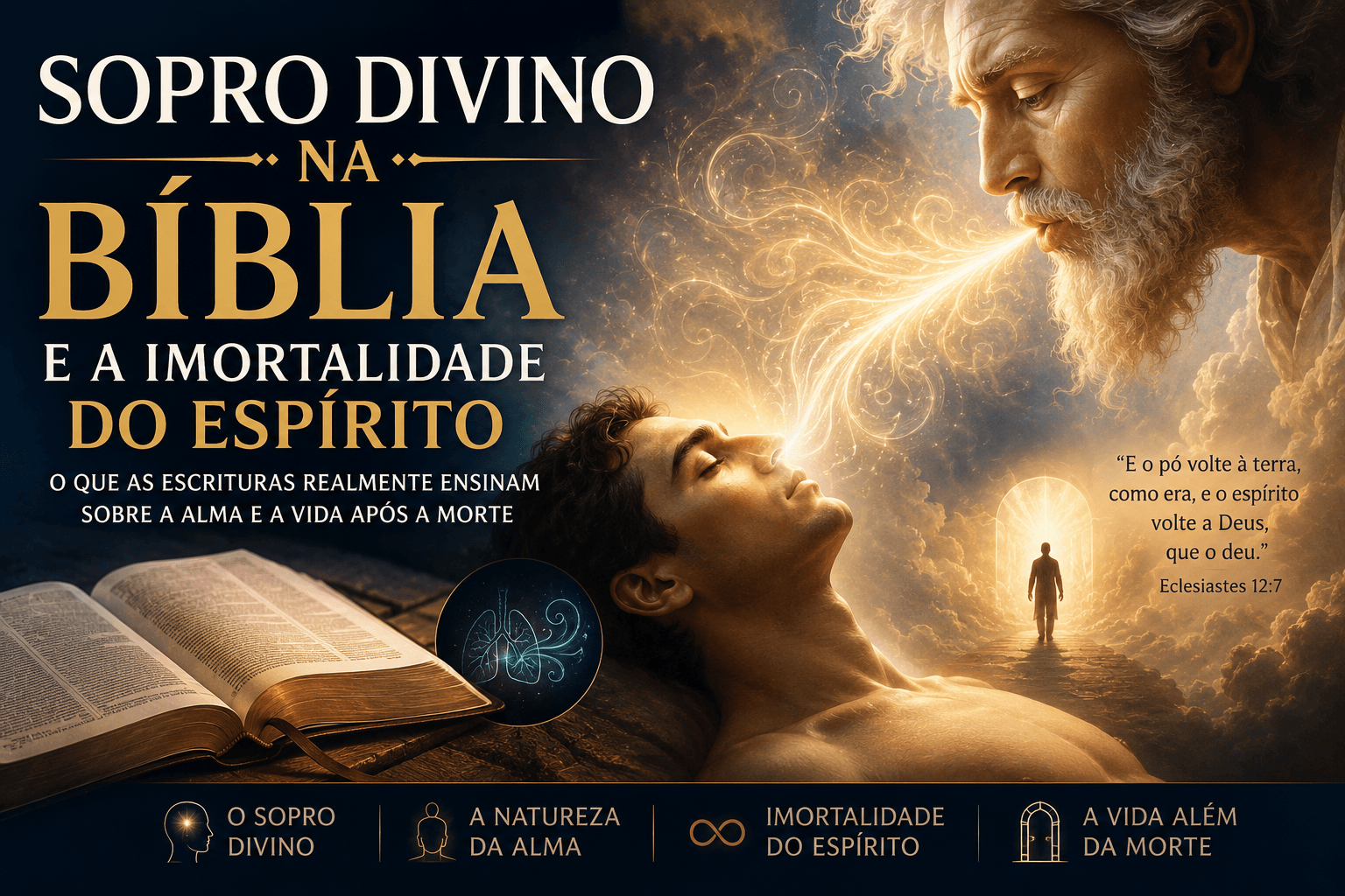 Sopro Divino na Bíblia e a Imortalidade do Espírito