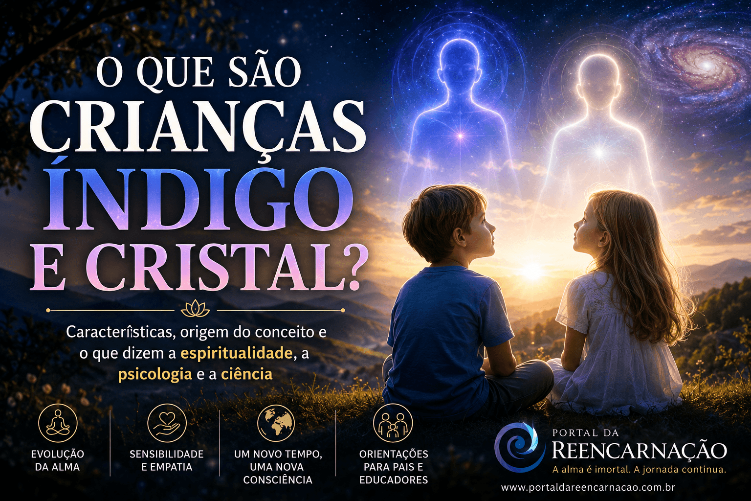 o que são crianças índigo e cristal
