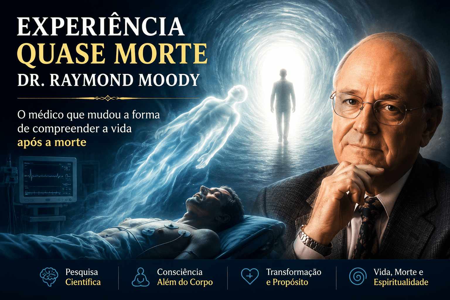 experiencia quase morte dr. raymond moody