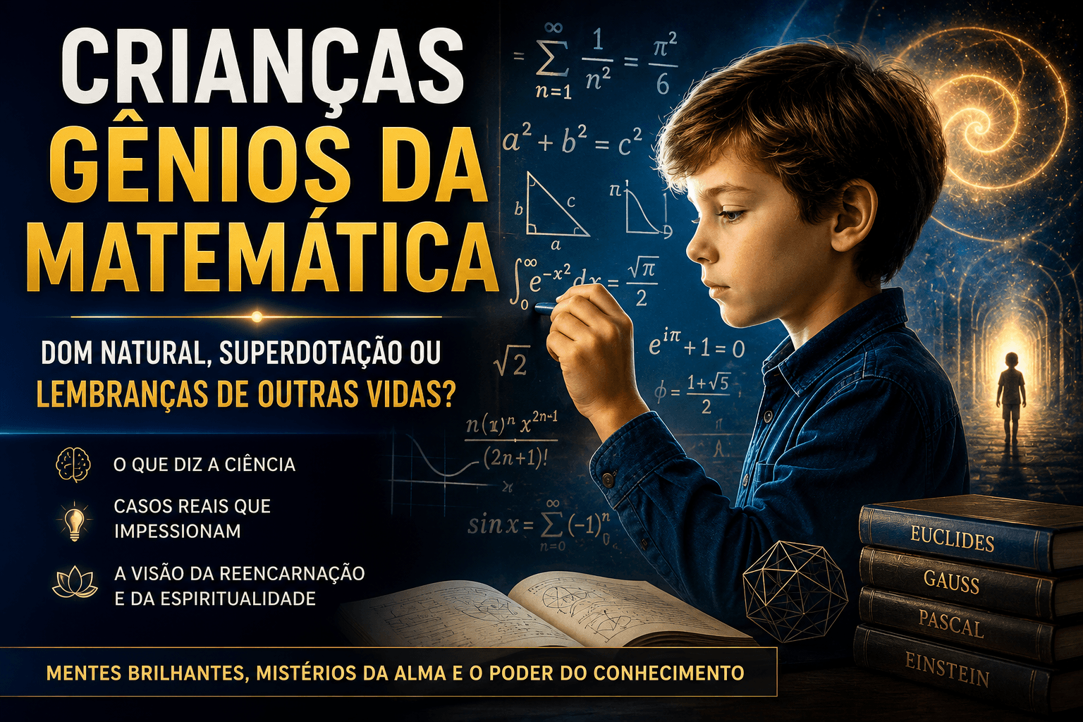 criança gênio da matemática