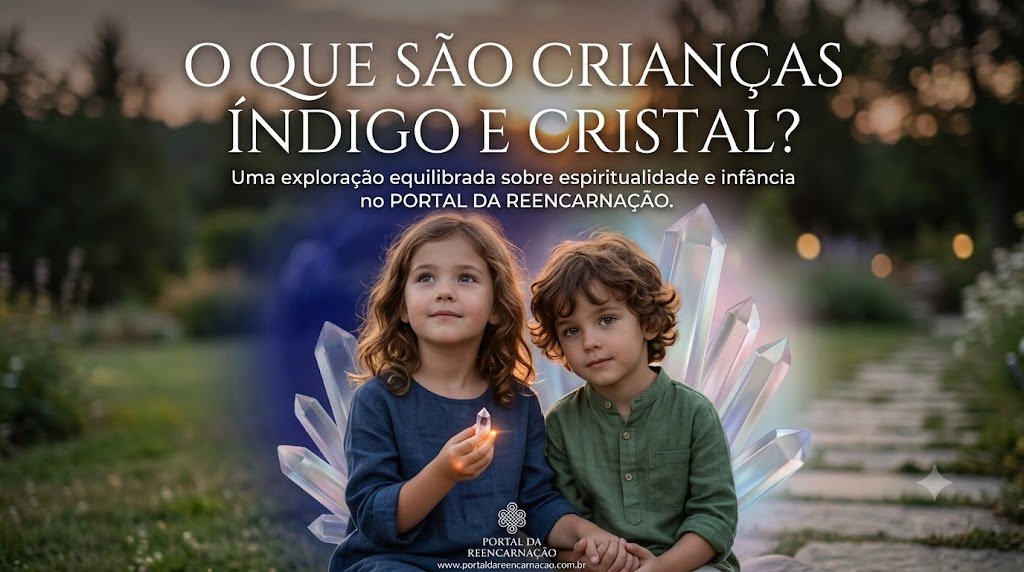 O que são Crianças Índigo e Cristal?