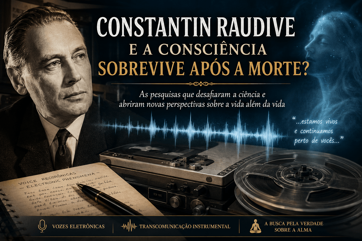 Constantin Raudive e a consciência sobrevive após a morte?