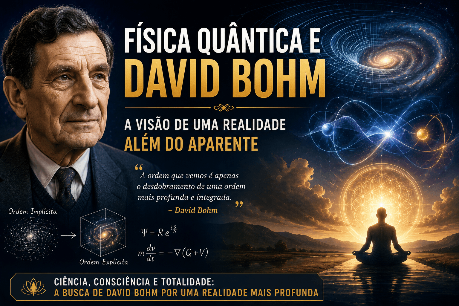 fisica quântica david bohm